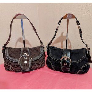 Coach Vintage Buy 1 Get 1 Signature SOHO Buckle Hobo Shoulderbag Satchel Handbag